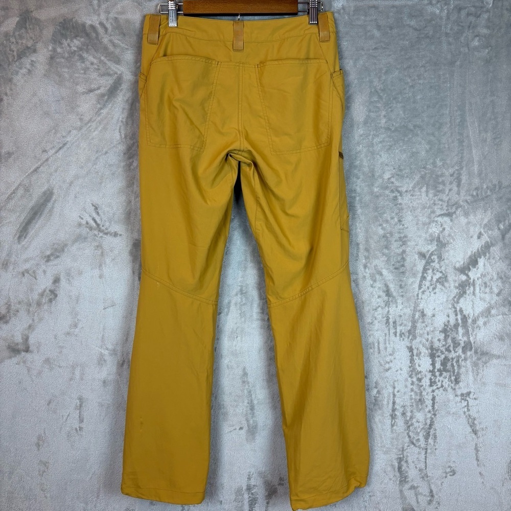 Patagonia W’s RPS Rock Pants Yellow Gold Sz 6 - Picture 6 of 10